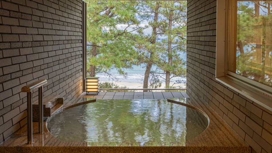 『樹‐itsuki-』弓ヶ浜の絶景と天然温泉を