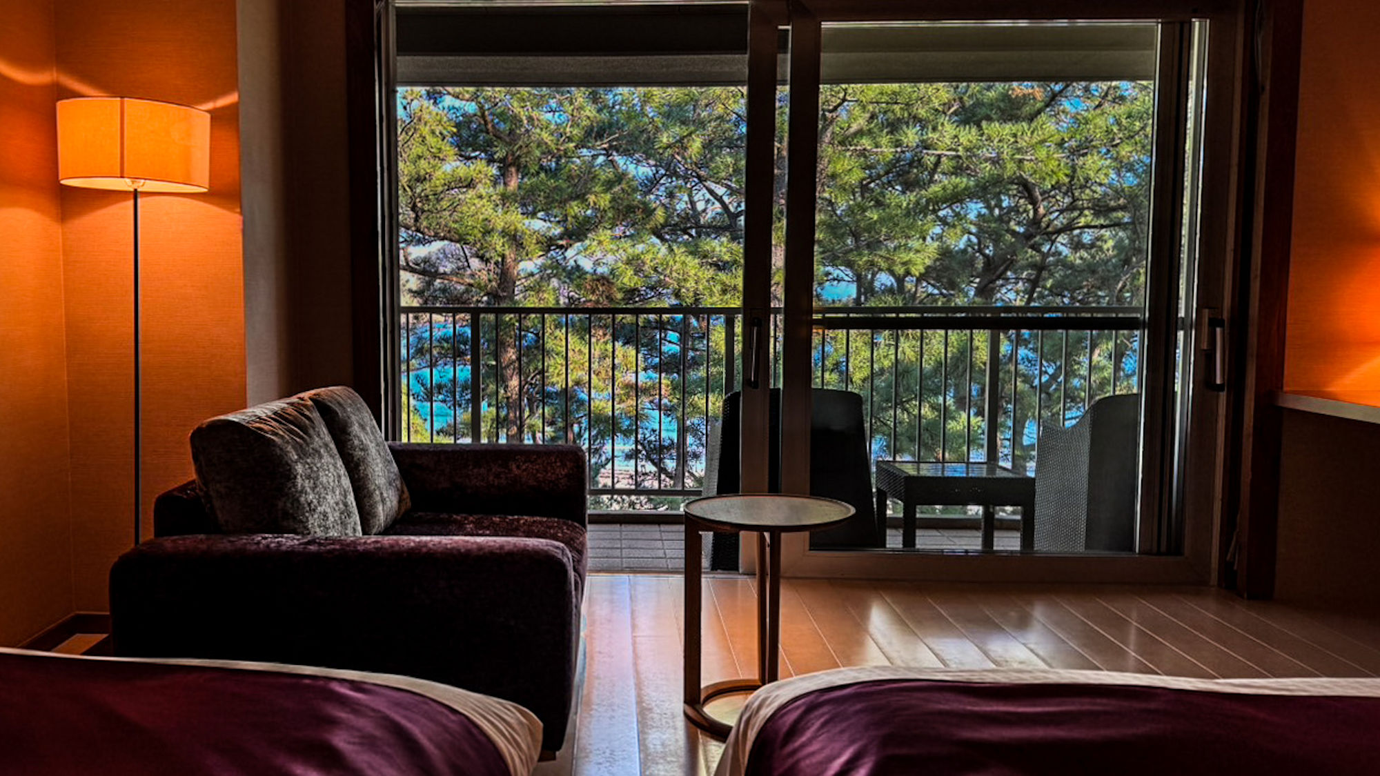 最上階温泉露天風呂付きメゾネットスイート「長閑」