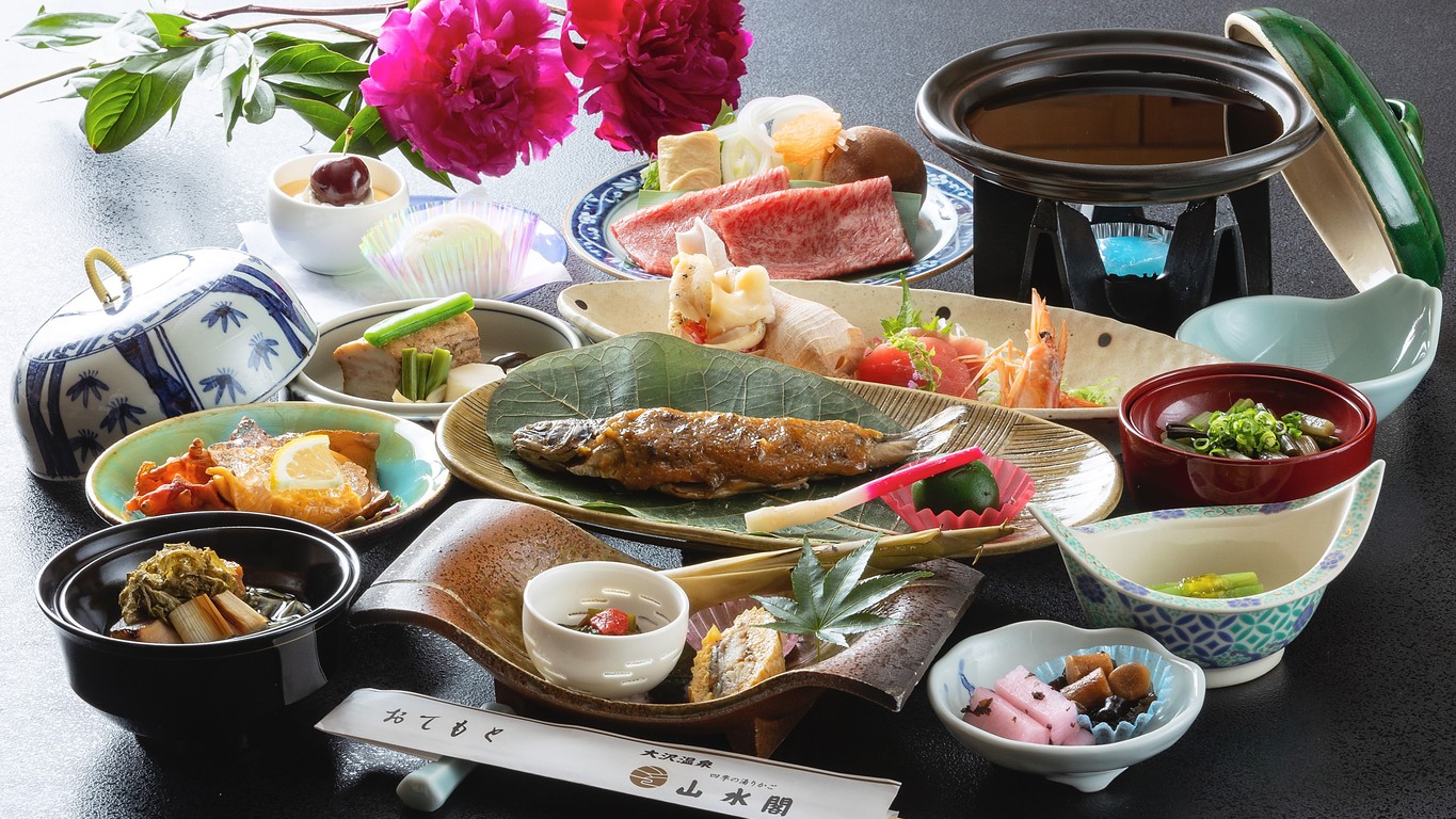 月替わり和食膳　夏のお料理イメージ