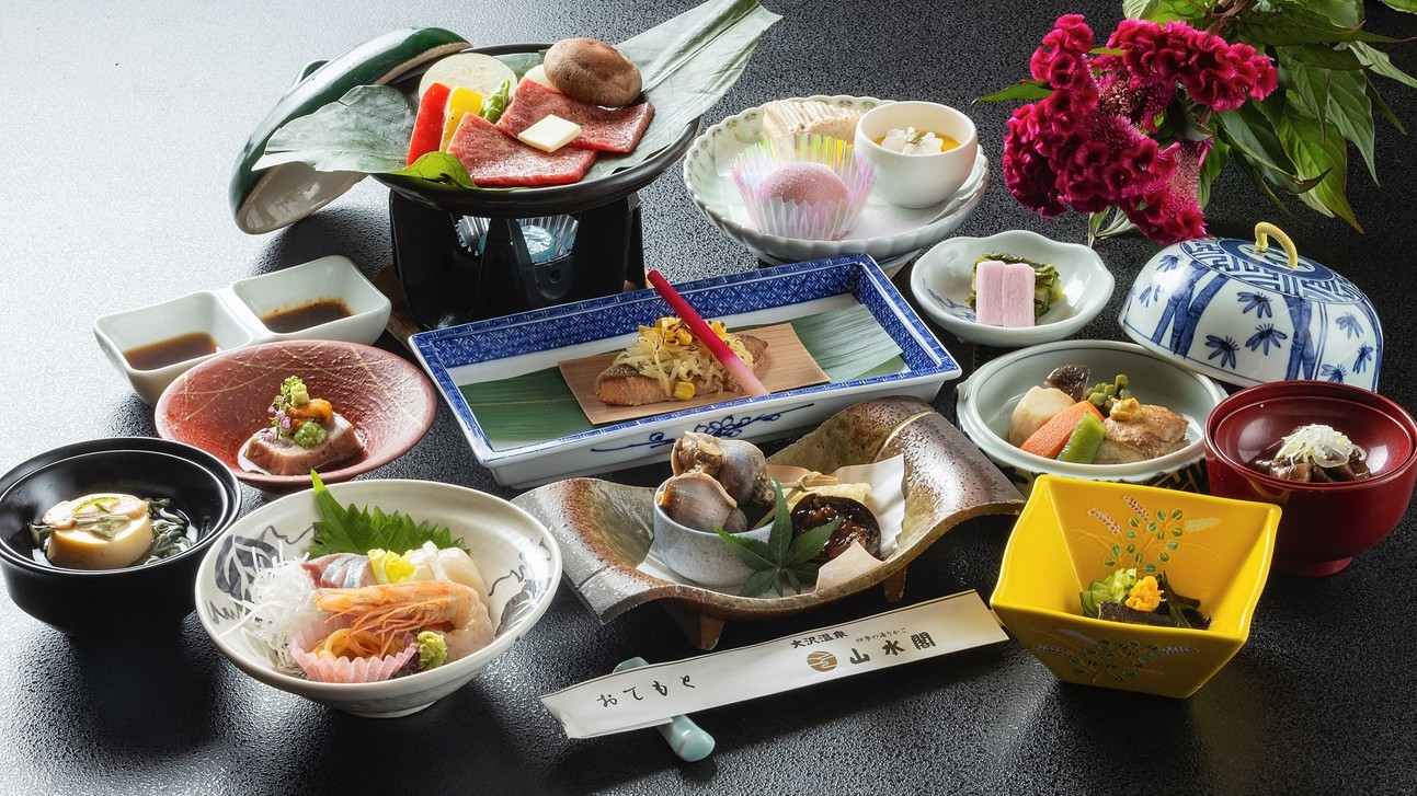【楽天スーパーSALE】【基本プラン】岩手県産和牛と季節の料理を堪能する♪月替わりの和食膳