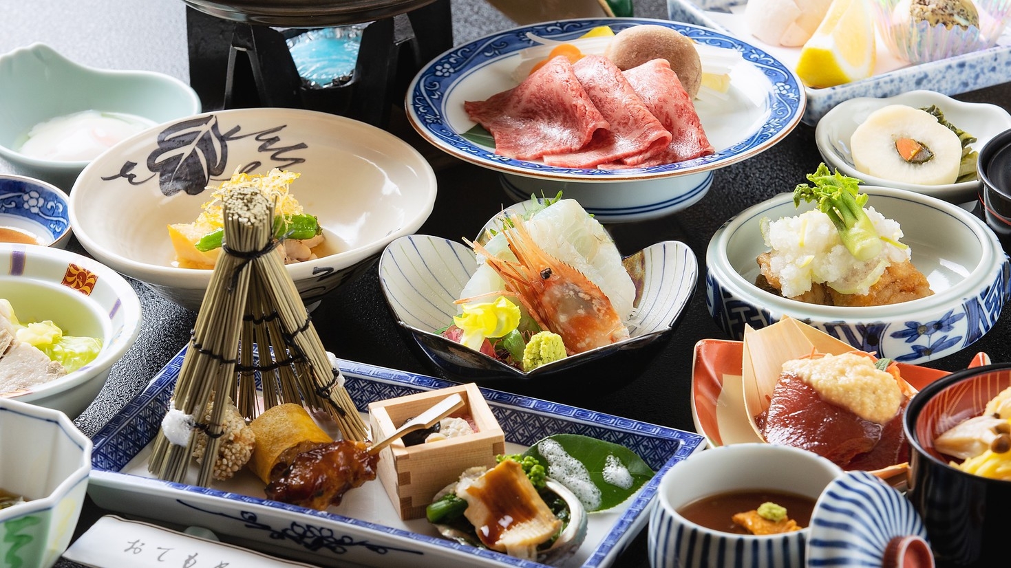 開催日限定【ランタンイベント参加特典付】岩手県産和牛と季節の料理を堪能♪