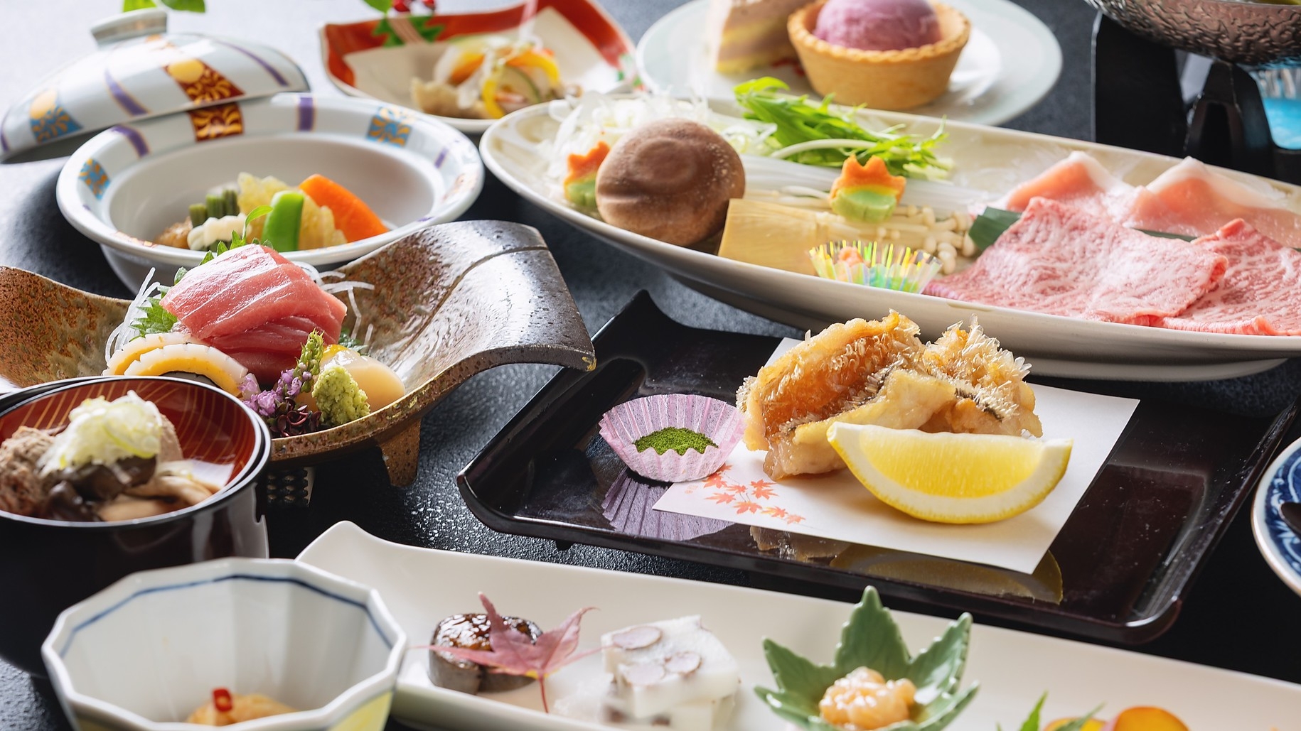 【基本プラン】岩手県産和牛と季節の料理を堪能する♪月替わりの和食膳