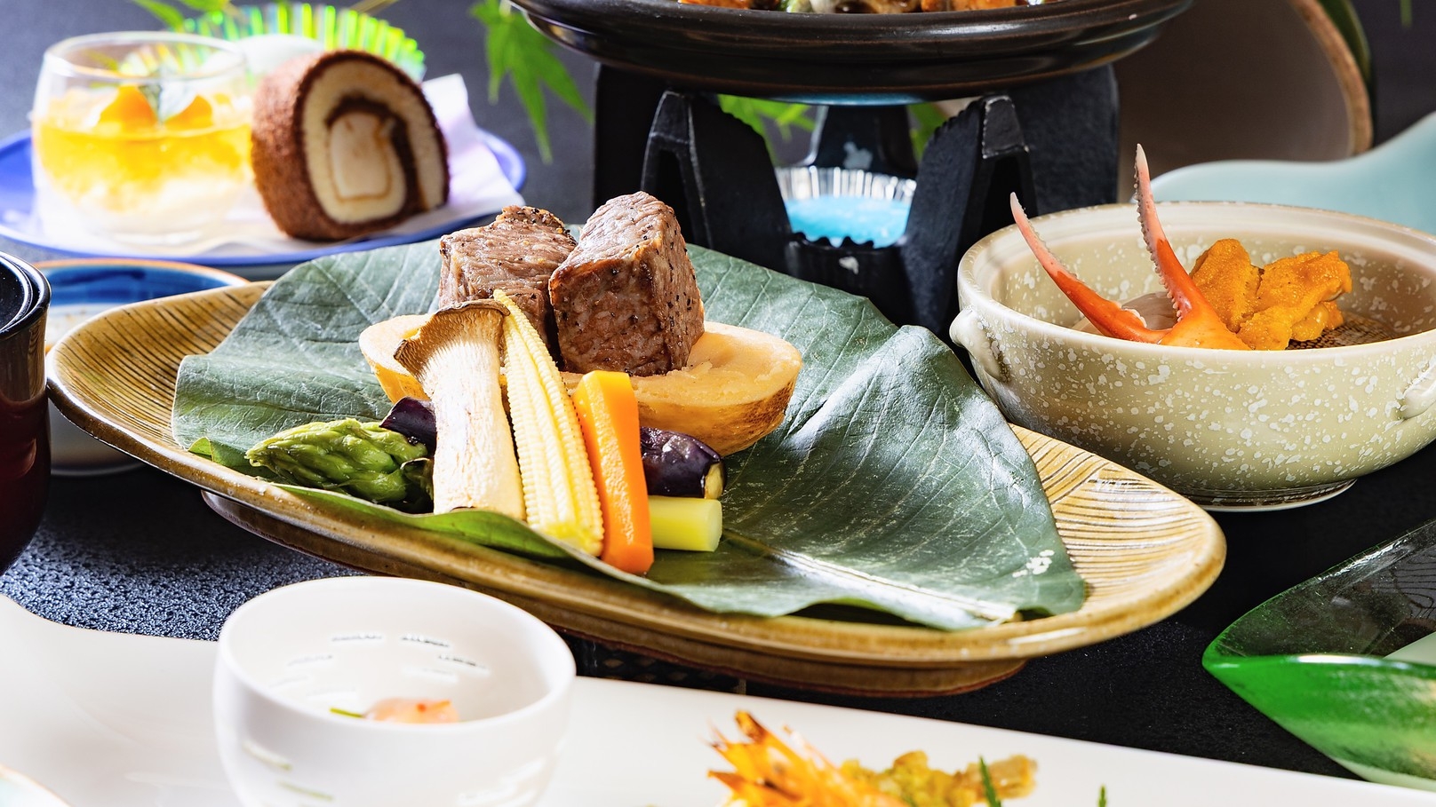 【基本プラン】岩手県産和牛と季節の料理を堪能する♪月替わりの和食膳