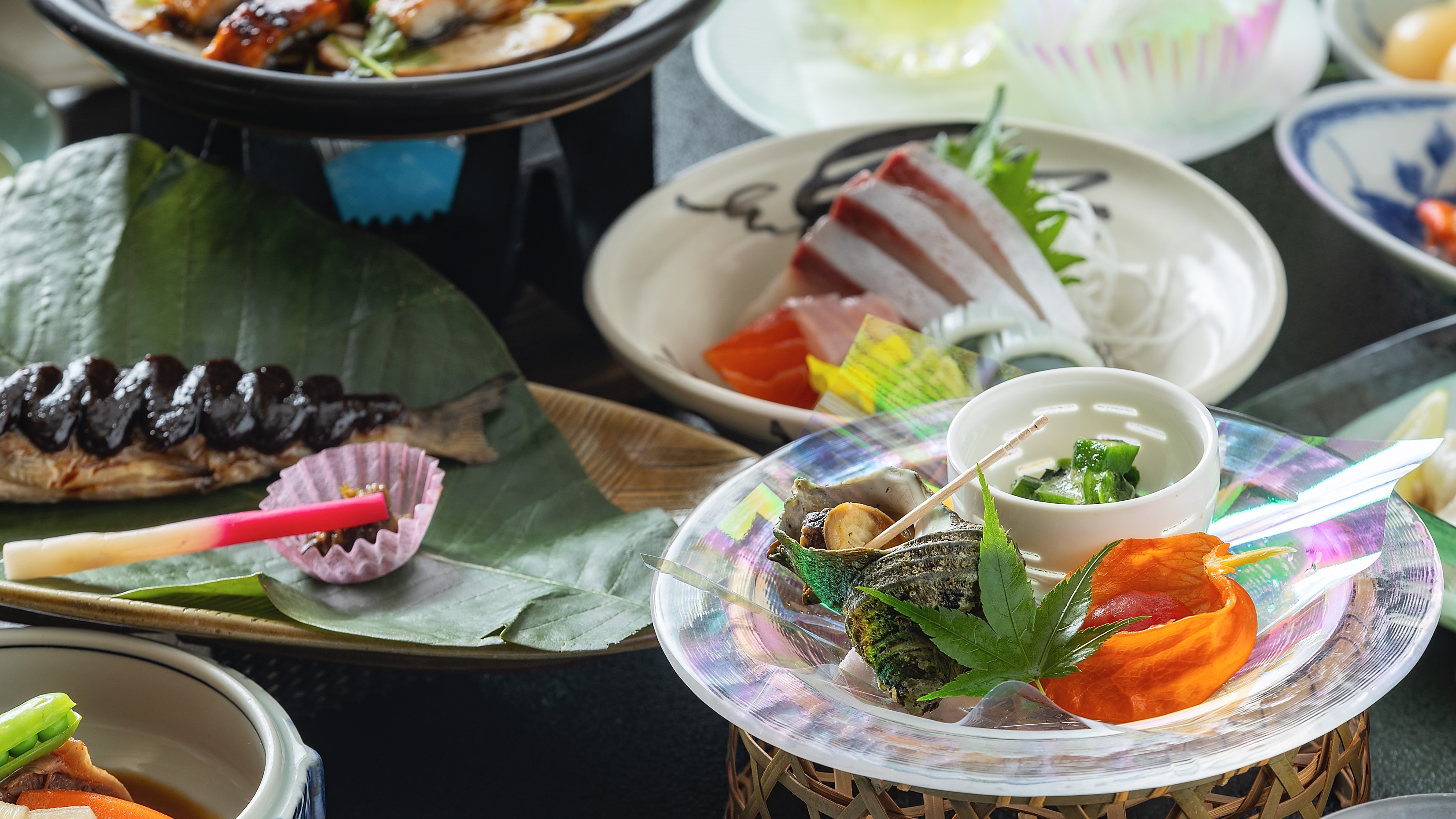 月替わり和食膳　夏のお料理イメージ