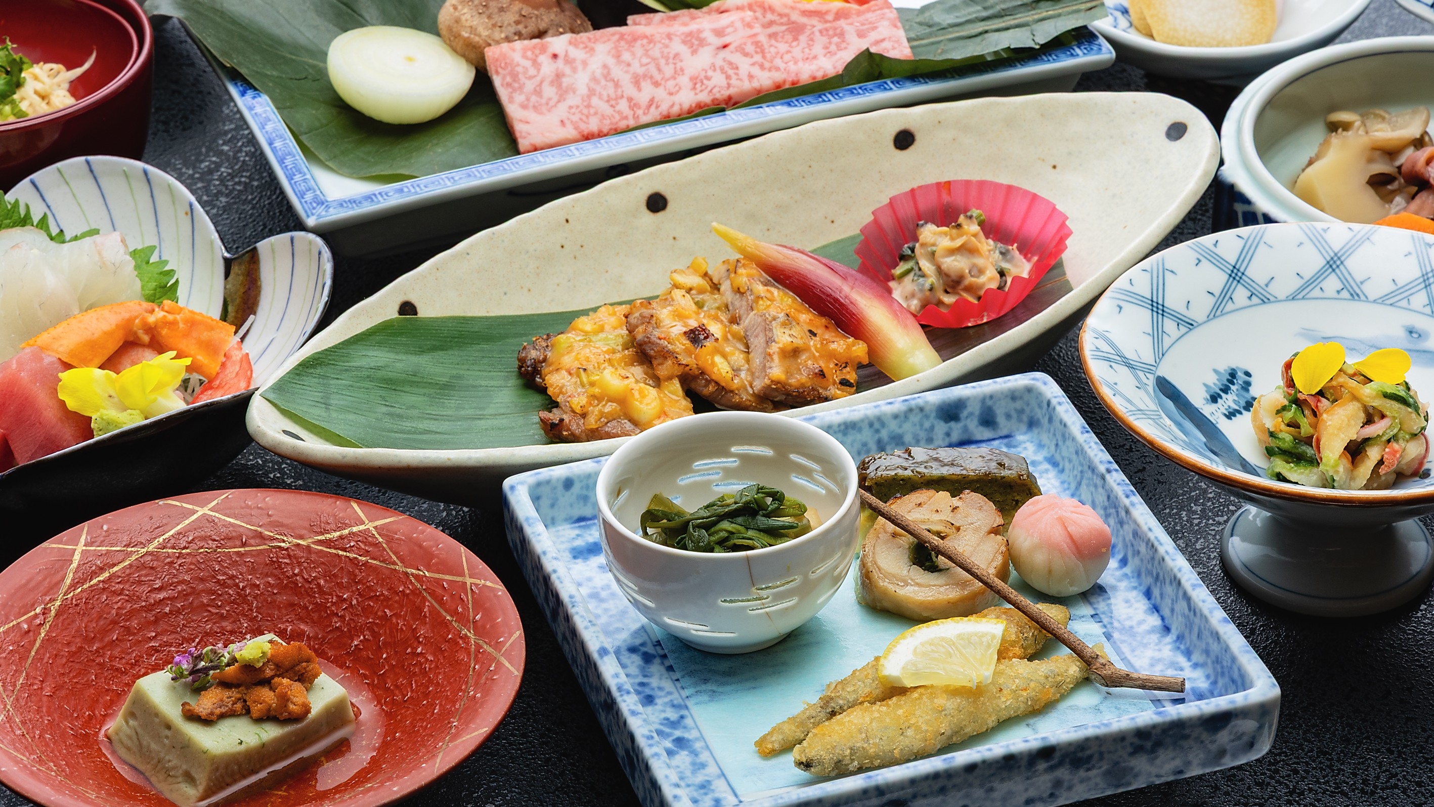 月替わり和食膳春のお料理イメージ