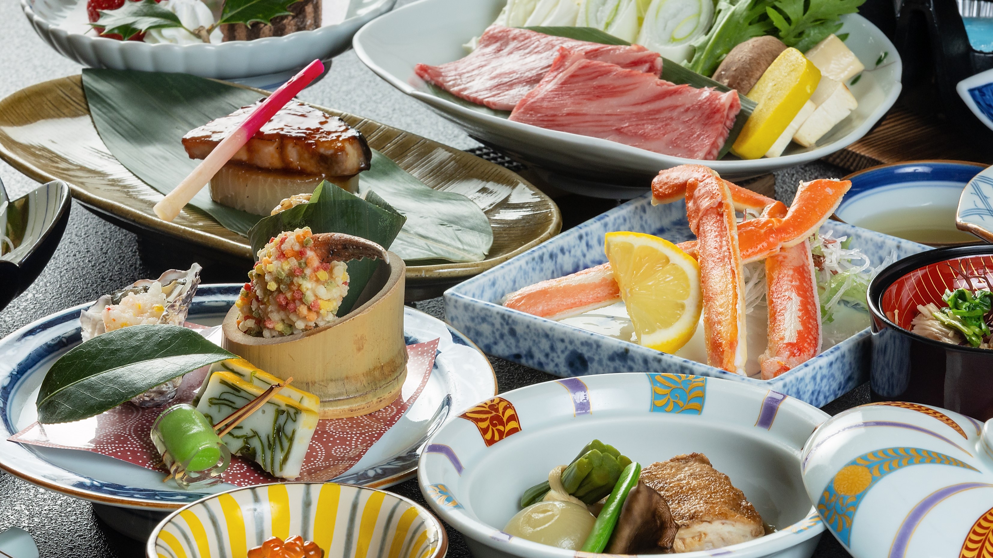 月替わり和食膳　冬のお料理イメージ