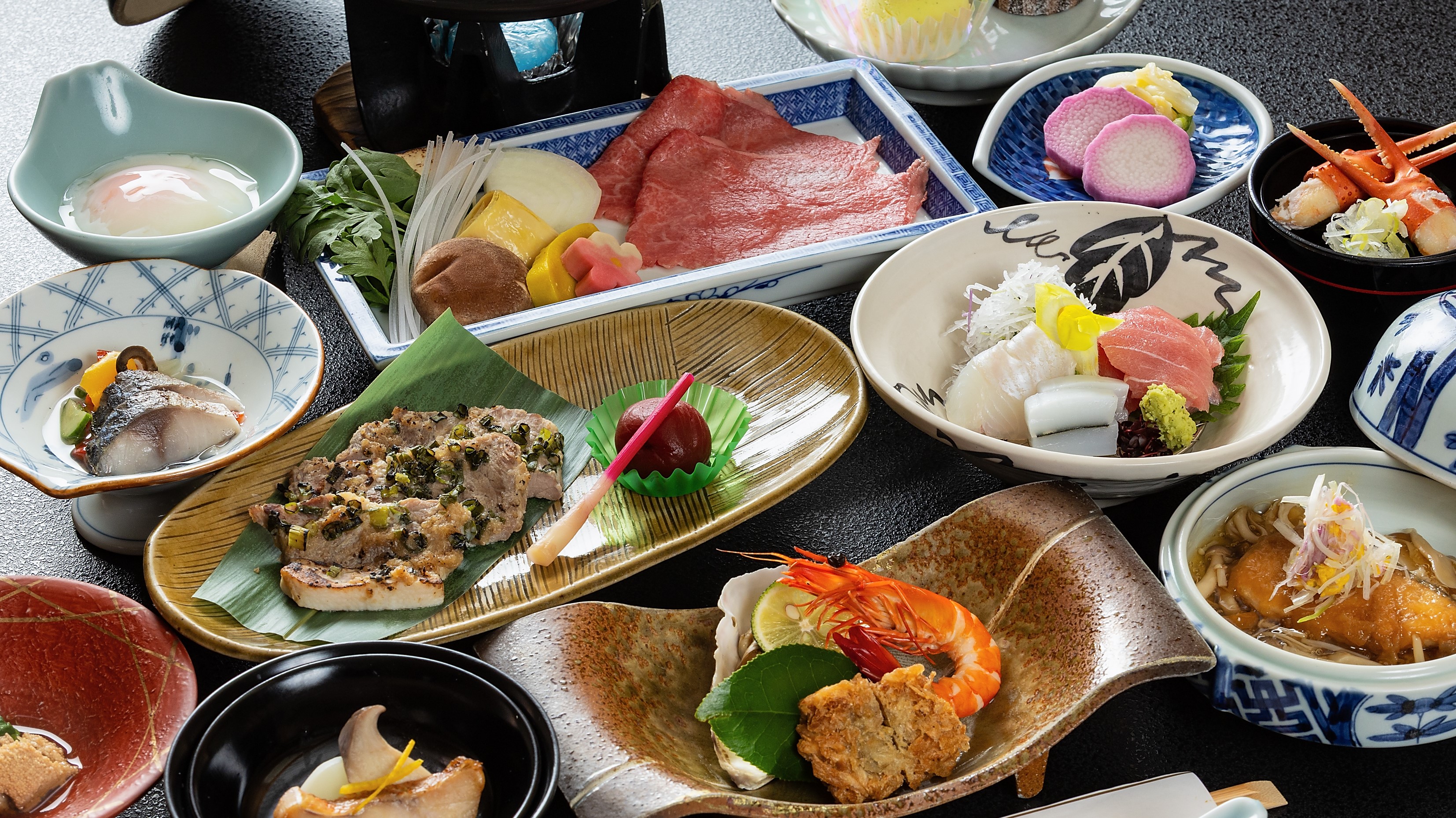 月替わり和食膳　冬のお料理イメージ