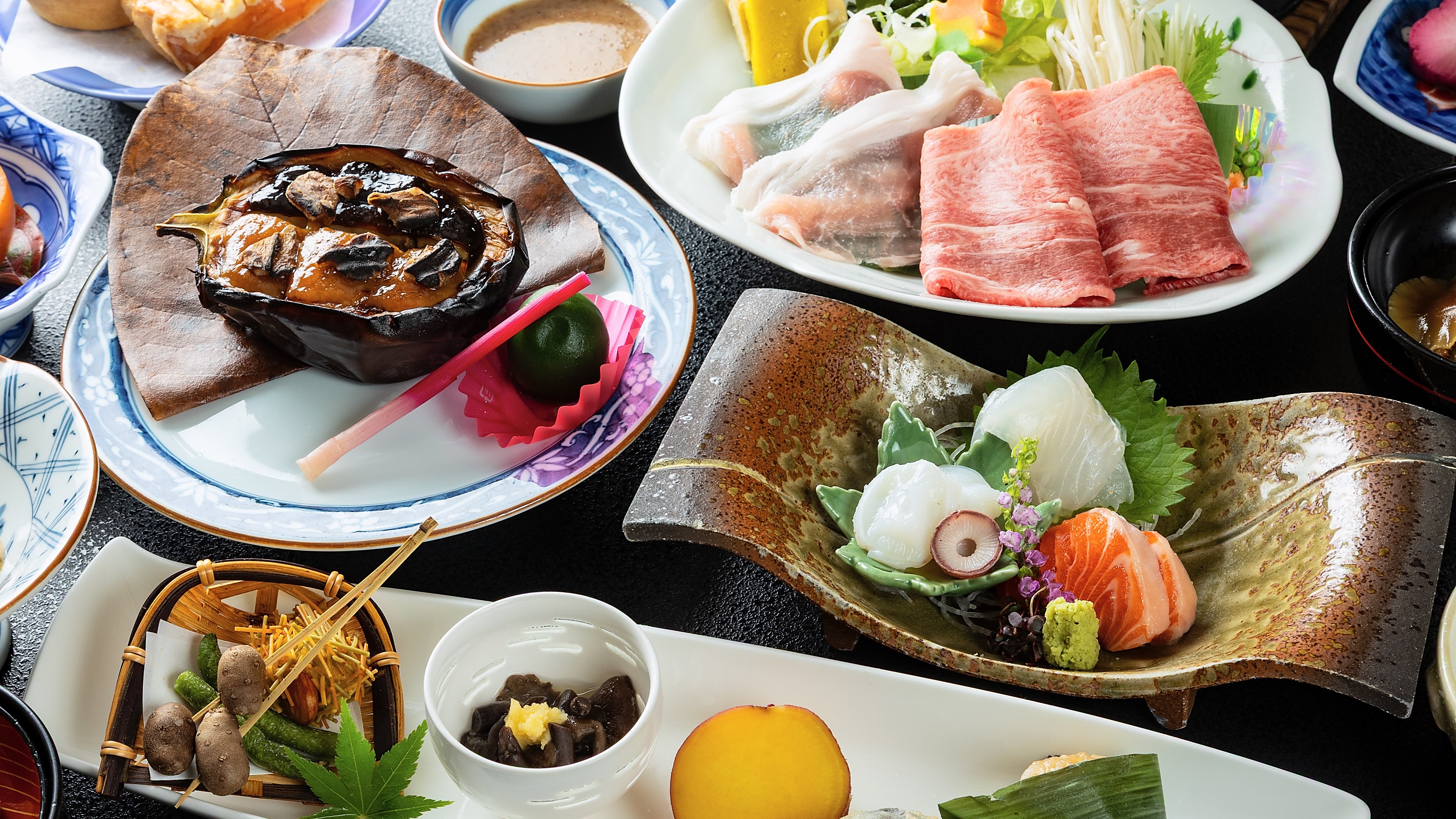 月替わり和食膳　秋のお料理イメージ