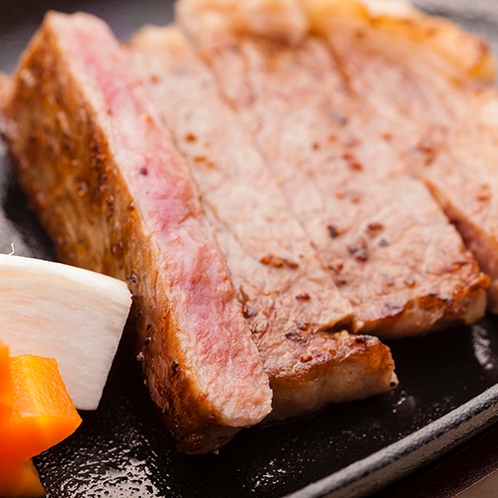 雫石産和牛ステーキ　雫石はお肉がとても有名です。