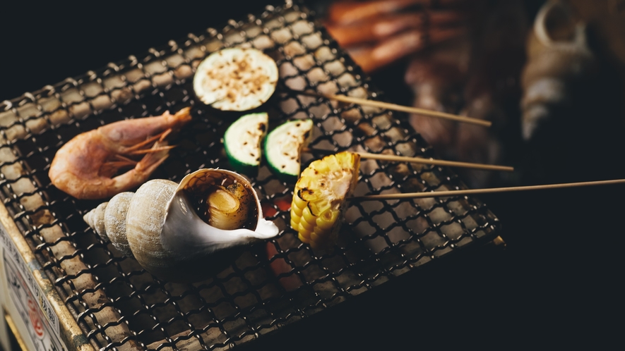 ご家族みんなで楽しくBBQの雰囲気をお楽しみください