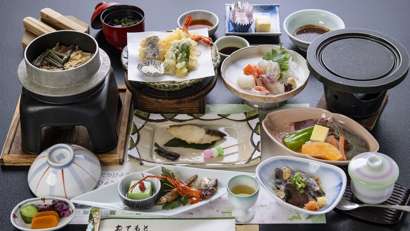 【旬彩会席(上撰)コース】炊きたての季節の釜めしが楽しめるワンランク上のグレードUPコース◆