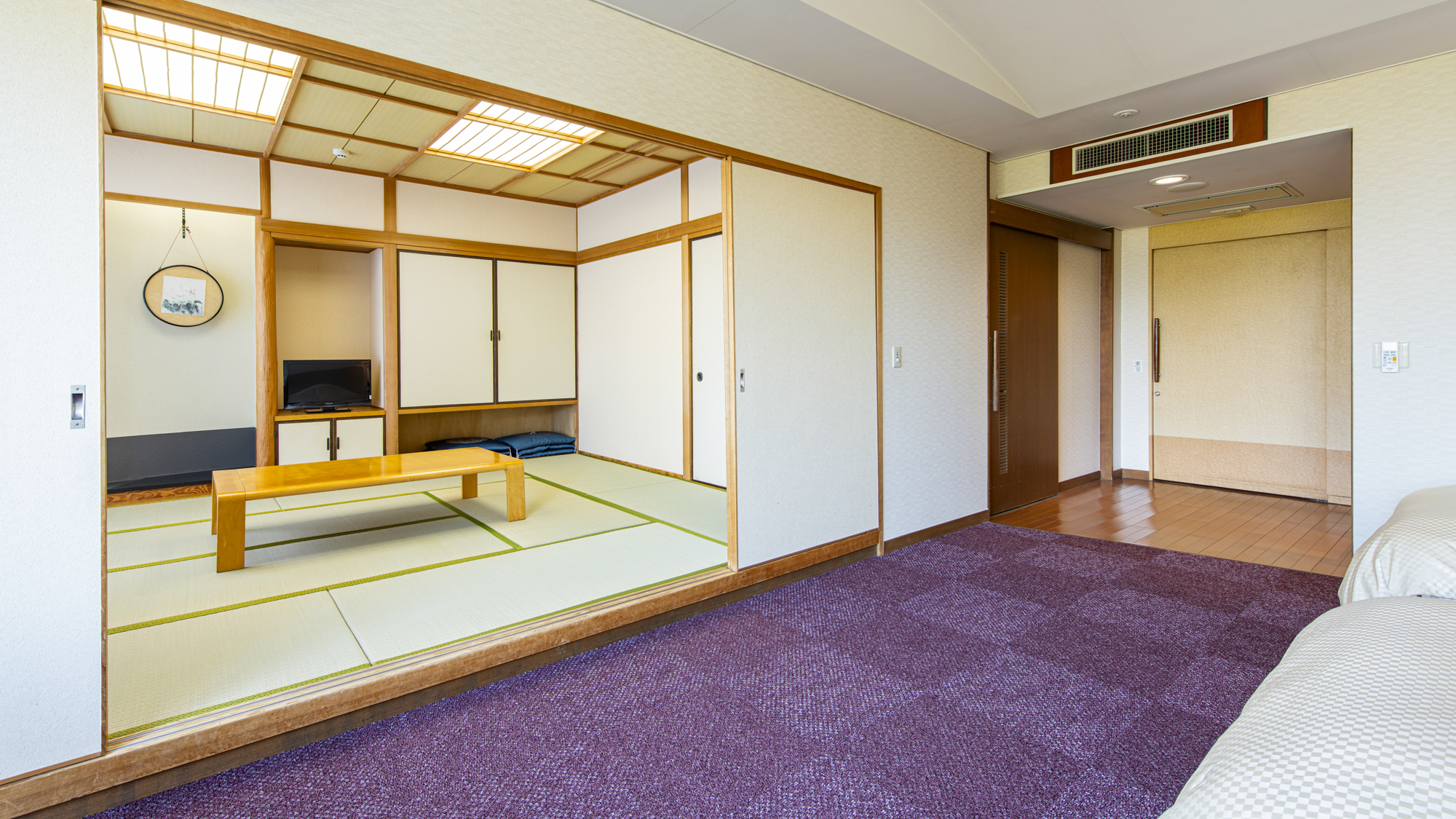 *【別館和洋室(バリアフリー対応)】赤ちゃんからお年寄りまで快適にお過ごしいただけます。