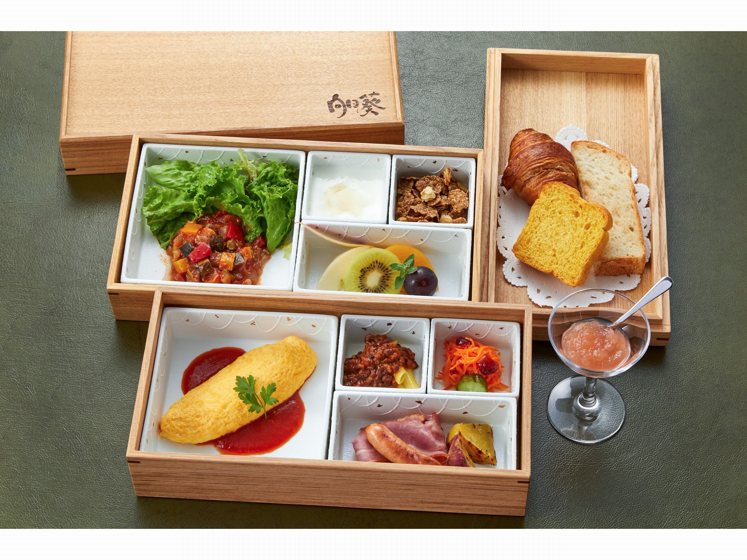 向日葵の朝食