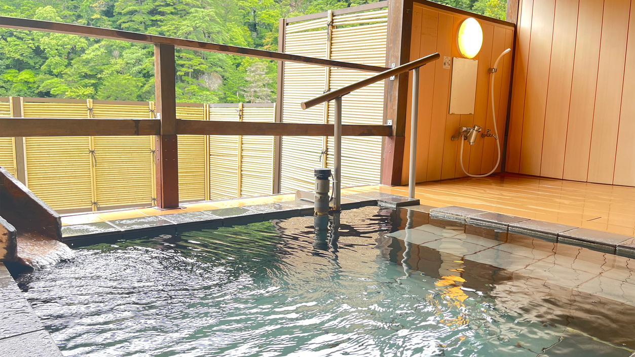 〇貸切露天風呂「みはらしの湯」
