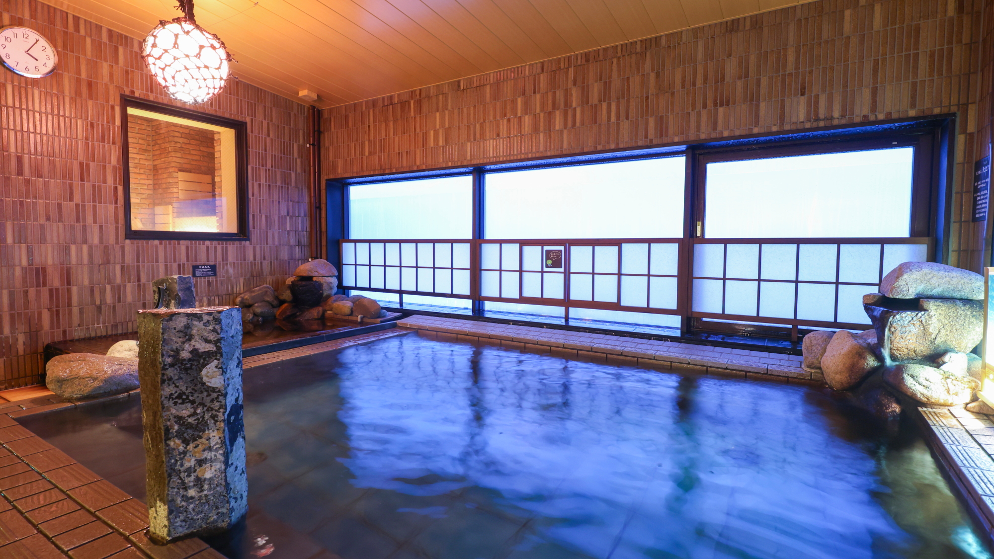 ◆女性大浴場内湯(湯温42°)