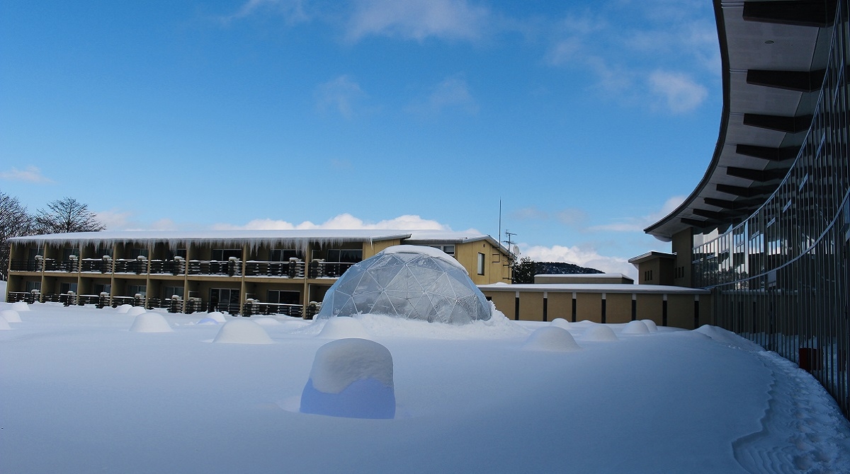 【秋冬SALE】キッズパーク入園券付！雪遊び満喫♪夕食は和洋折衷創作料理（２食付）