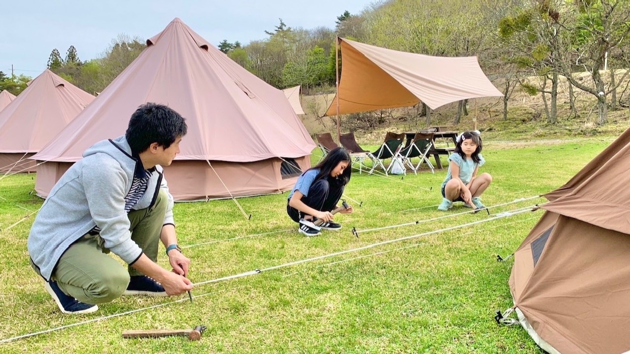 【快適にキャンプ！】手ぶらでキャンプ体験！楽×楽キャンプ デラックス（2食付）