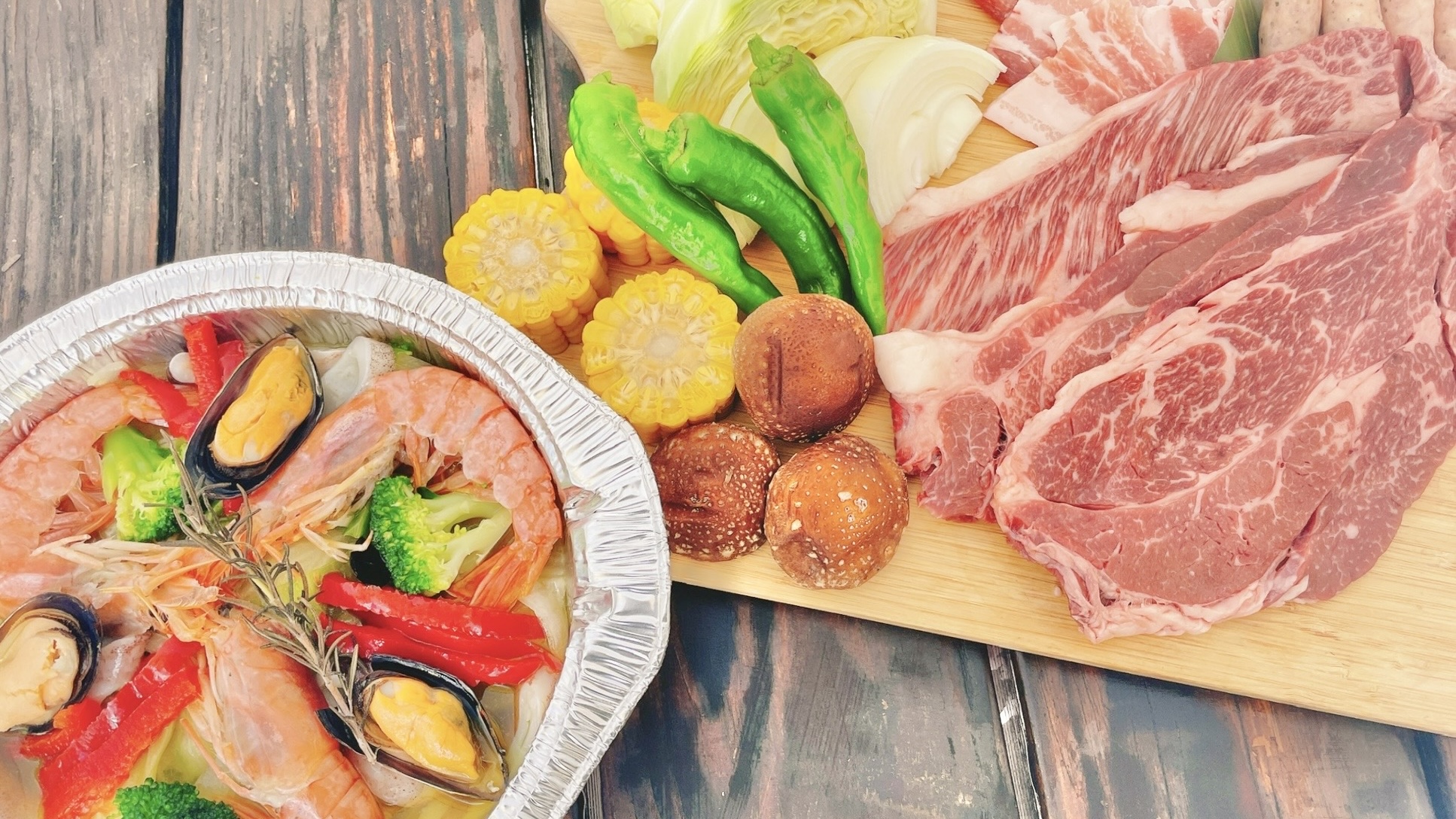 キャンプ夕食_春秋