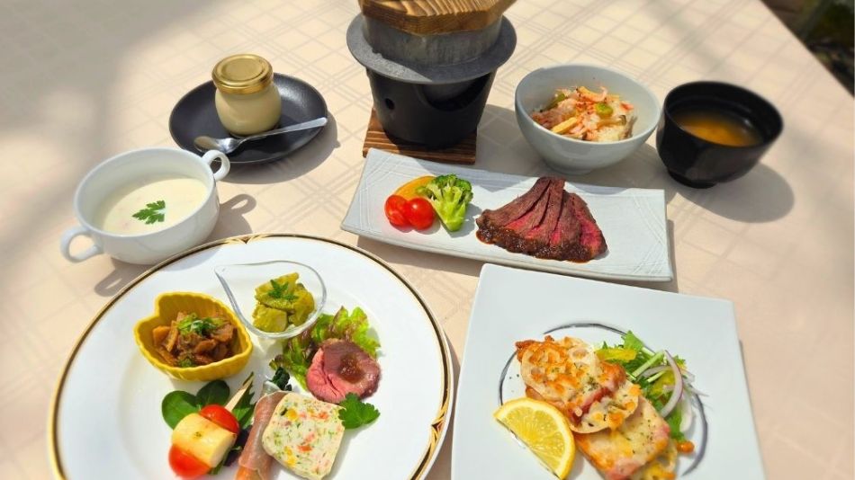 和洋折衷コース料理7品 (イメージ)