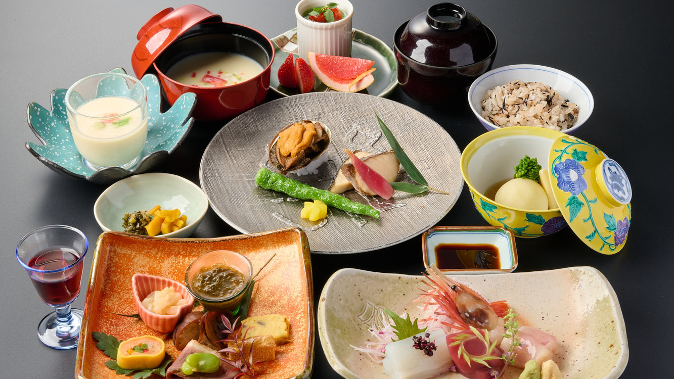 【竹葉の気軽会席　こよみ】気軽に上質を味わえる北豊穣料理（1泊2食付き）