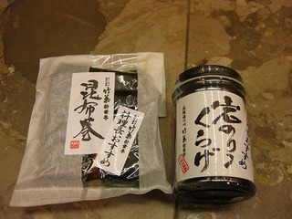 岩のり＆昆布巻き