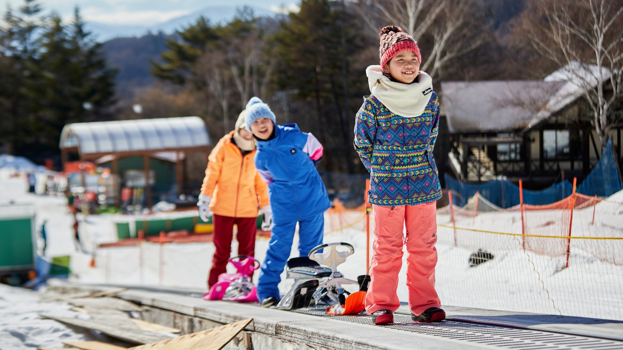 【蓼科東急スキー場】スノーエスカレーター