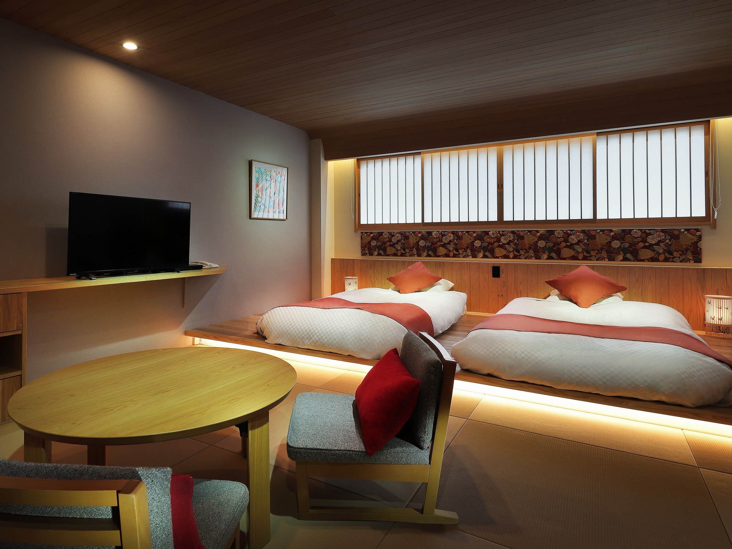 ジャパニースモダン和室ローベッド（一例）