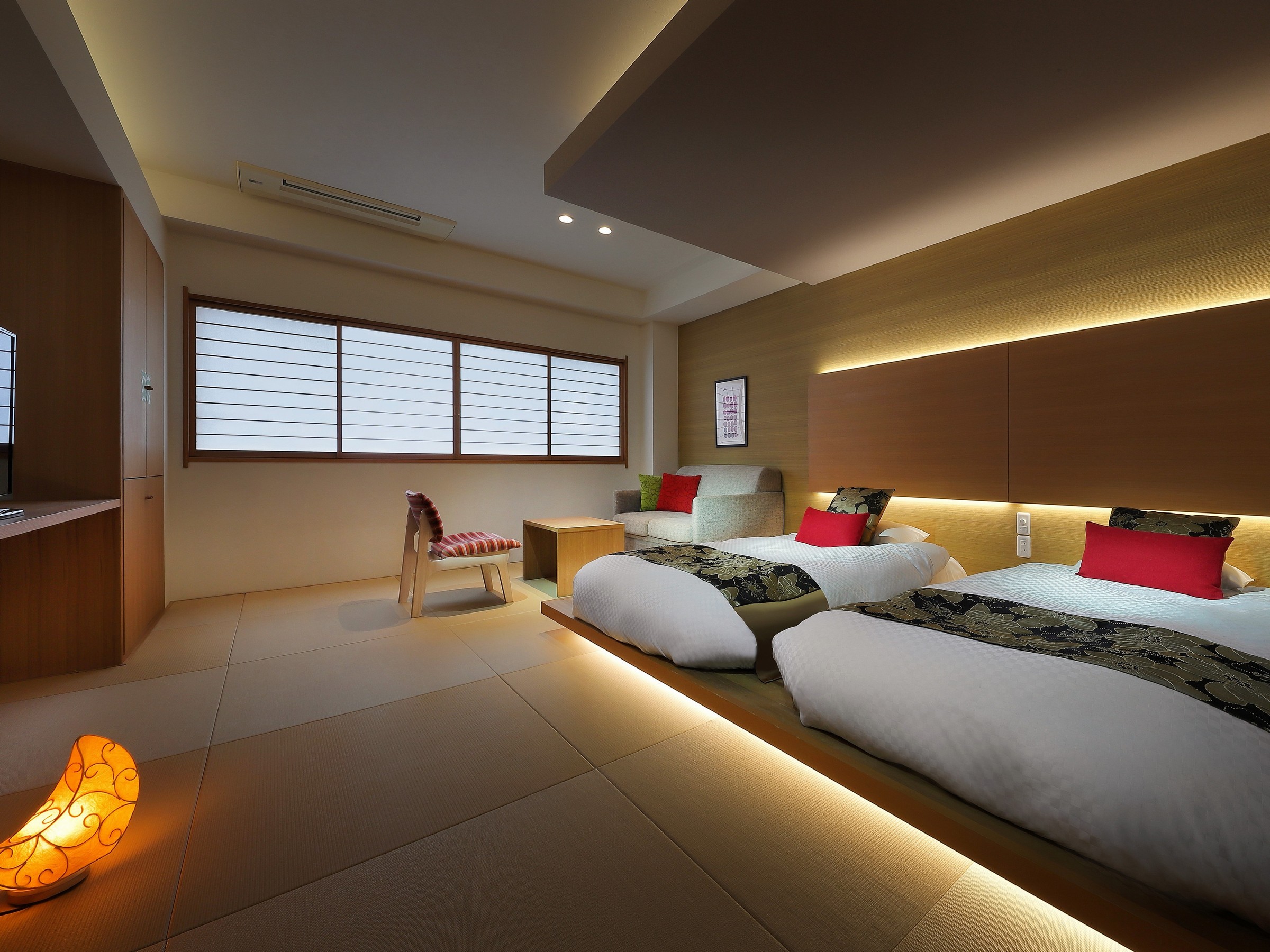 ジャパニースモダン和室ローベッド（一例）