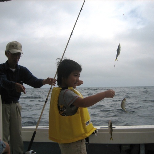 Fishing child