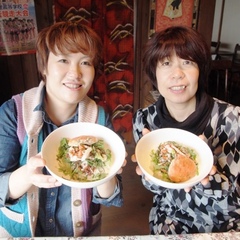 自分達で作るセコ丼は最高♪「セコ丼体験」好評です。