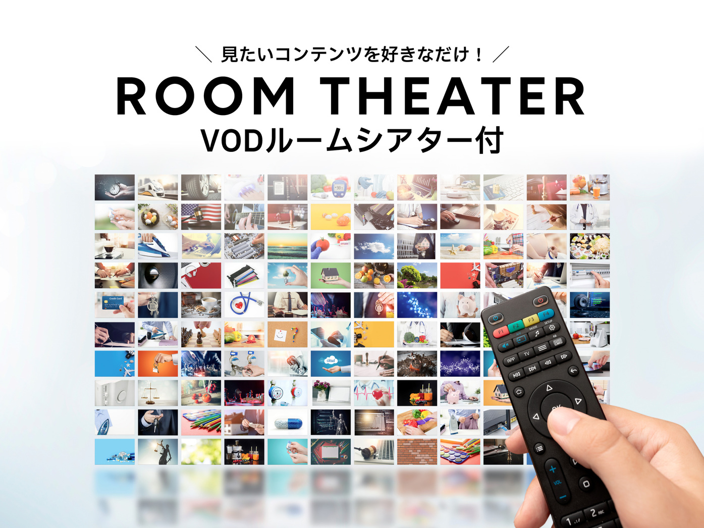 【ルームシアター付プラン】　〜人工ラジウム温泉完備・バイキング朝食無料サービス〜