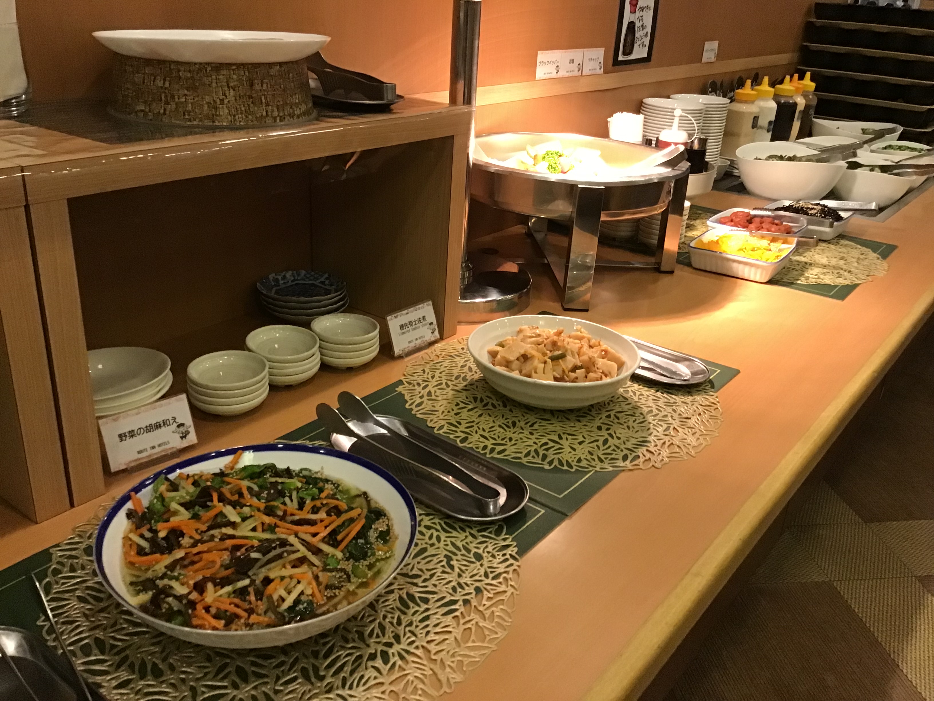 ■１階『花茶屋』30品目以上のバイキング朝食■