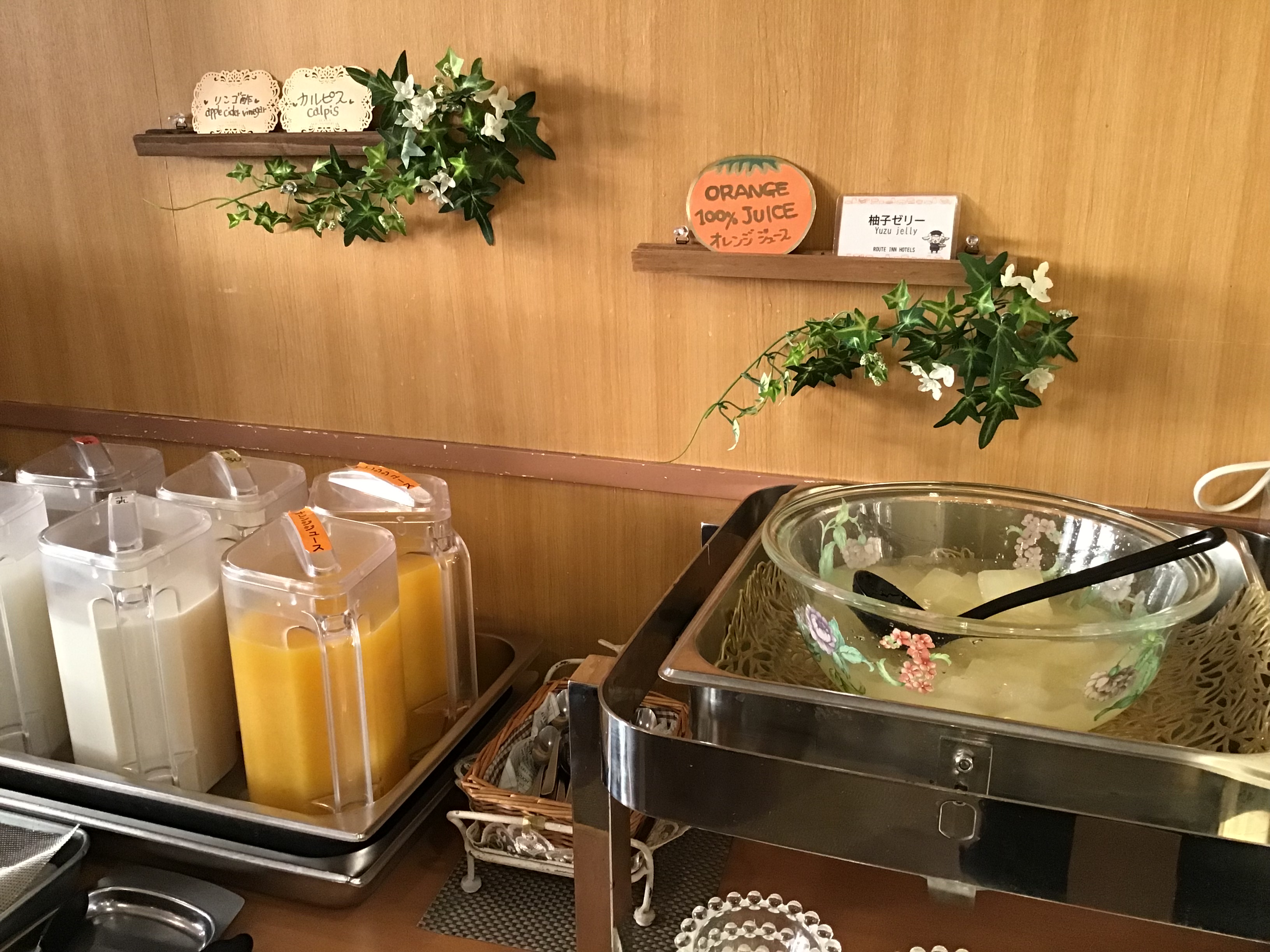 ■１階『花茶屋』30品目以上のバイキング朝食■