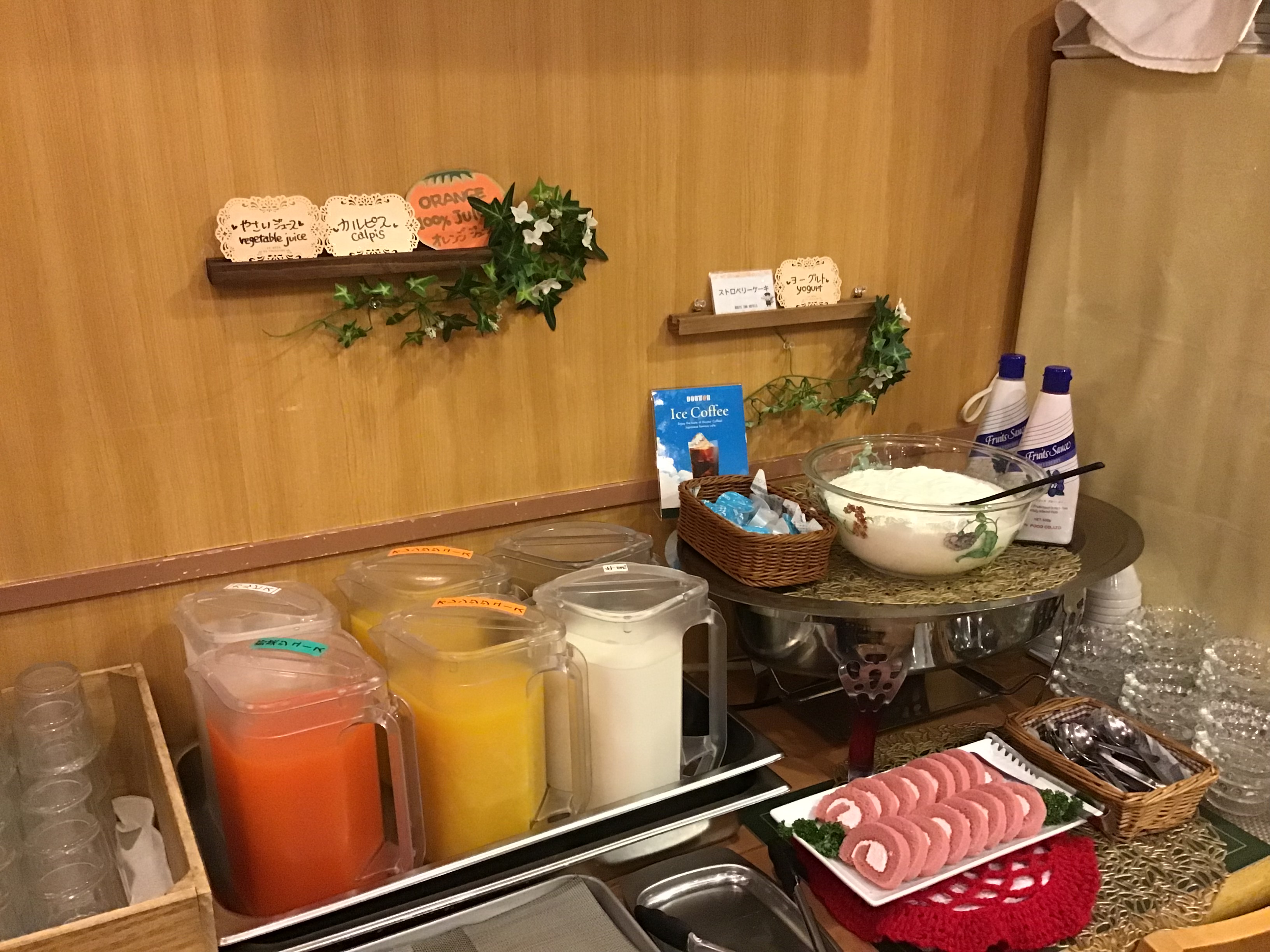 ■１階『花茶屋』30品目以上のバイキング朝食■