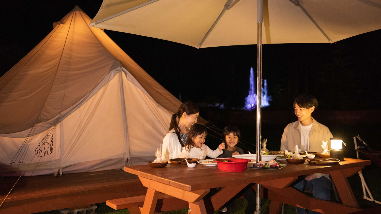グランピング 絶景日本一の富士山を眺めながら手軽にキャンプ！夕食はGKB-fuのBBQ(朝食なし)