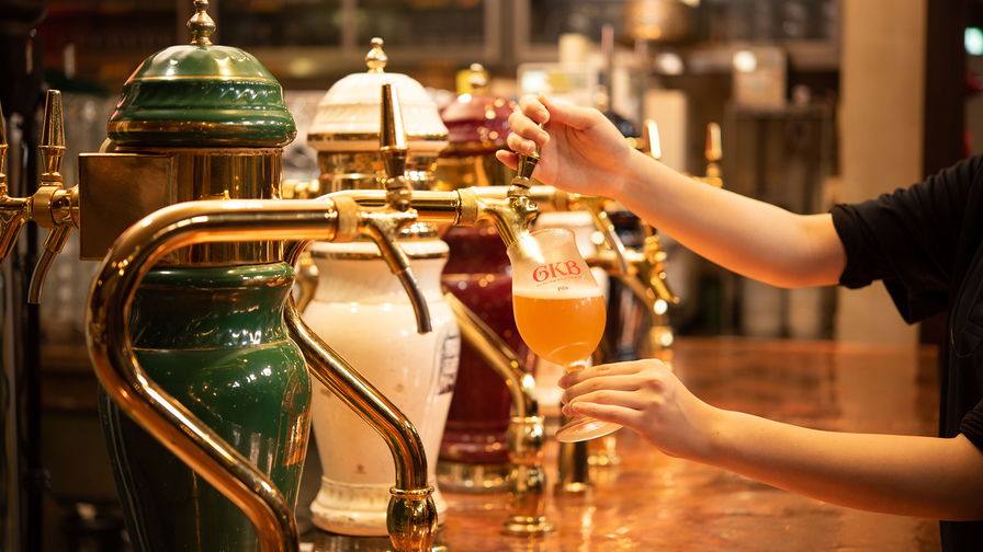 【ビアホールグランテーブル】地ビール1杯＆人気メニューを一皿に！Dinnerプレートプラン◆1泊2食