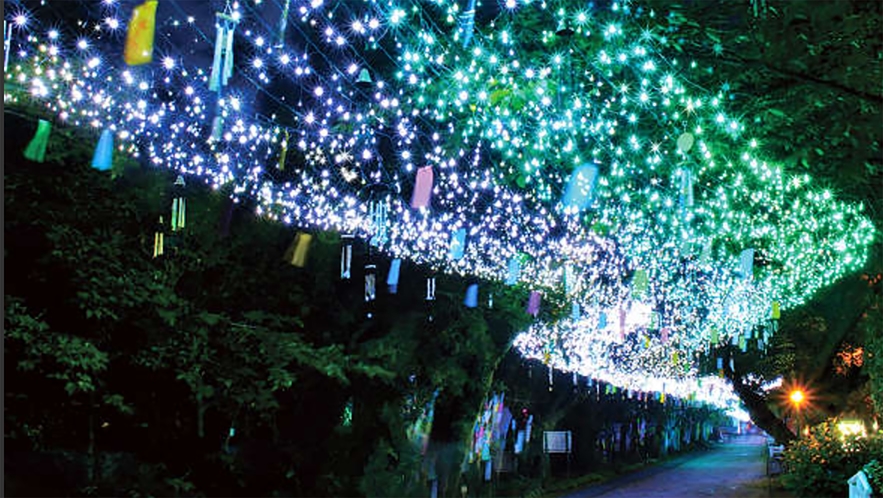 夏の銀河イルミネーション