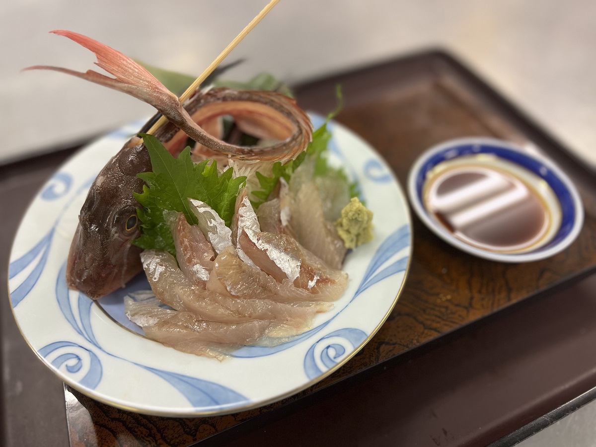 地魚のお造り付き　1泊2食バイキングプラン