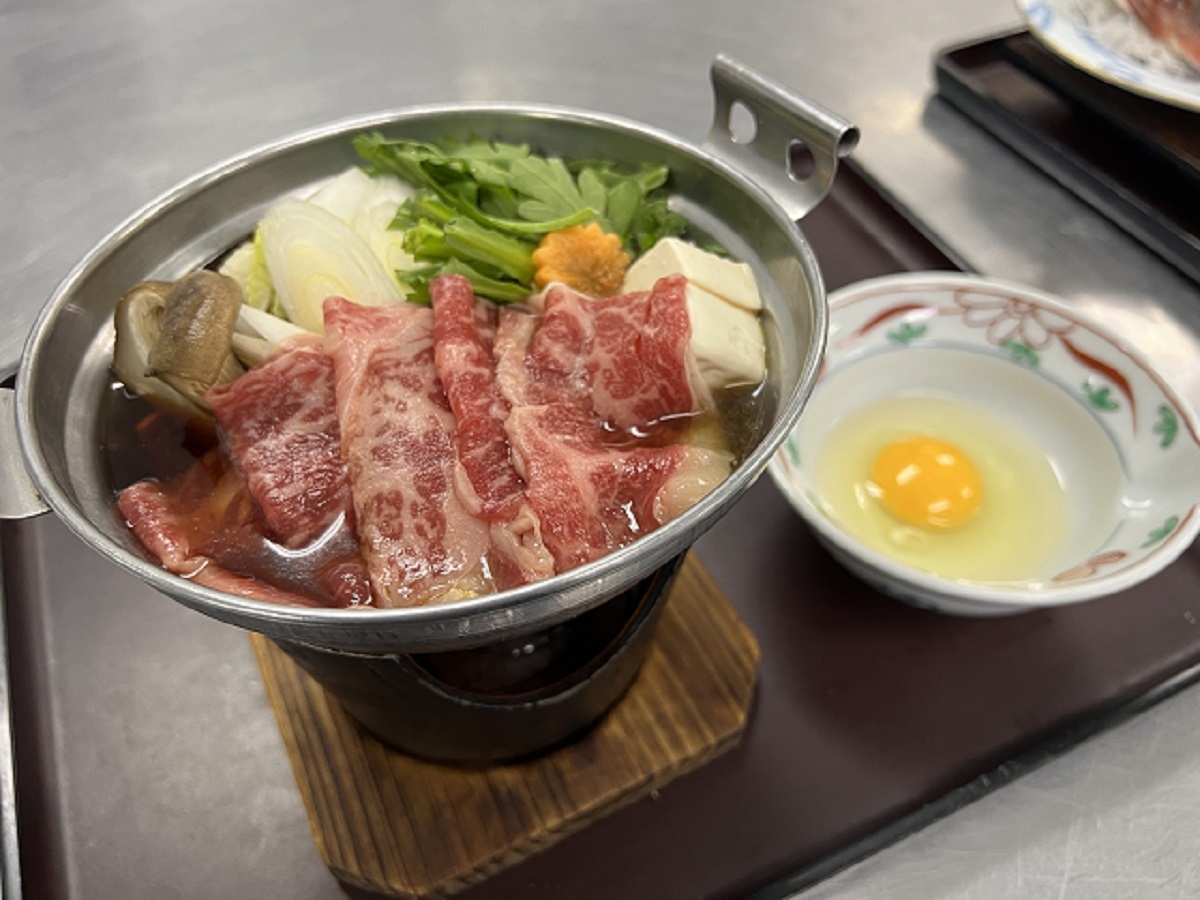 “神奈川県産和牛のすき焼き”付き1泊2食バイキングプラン