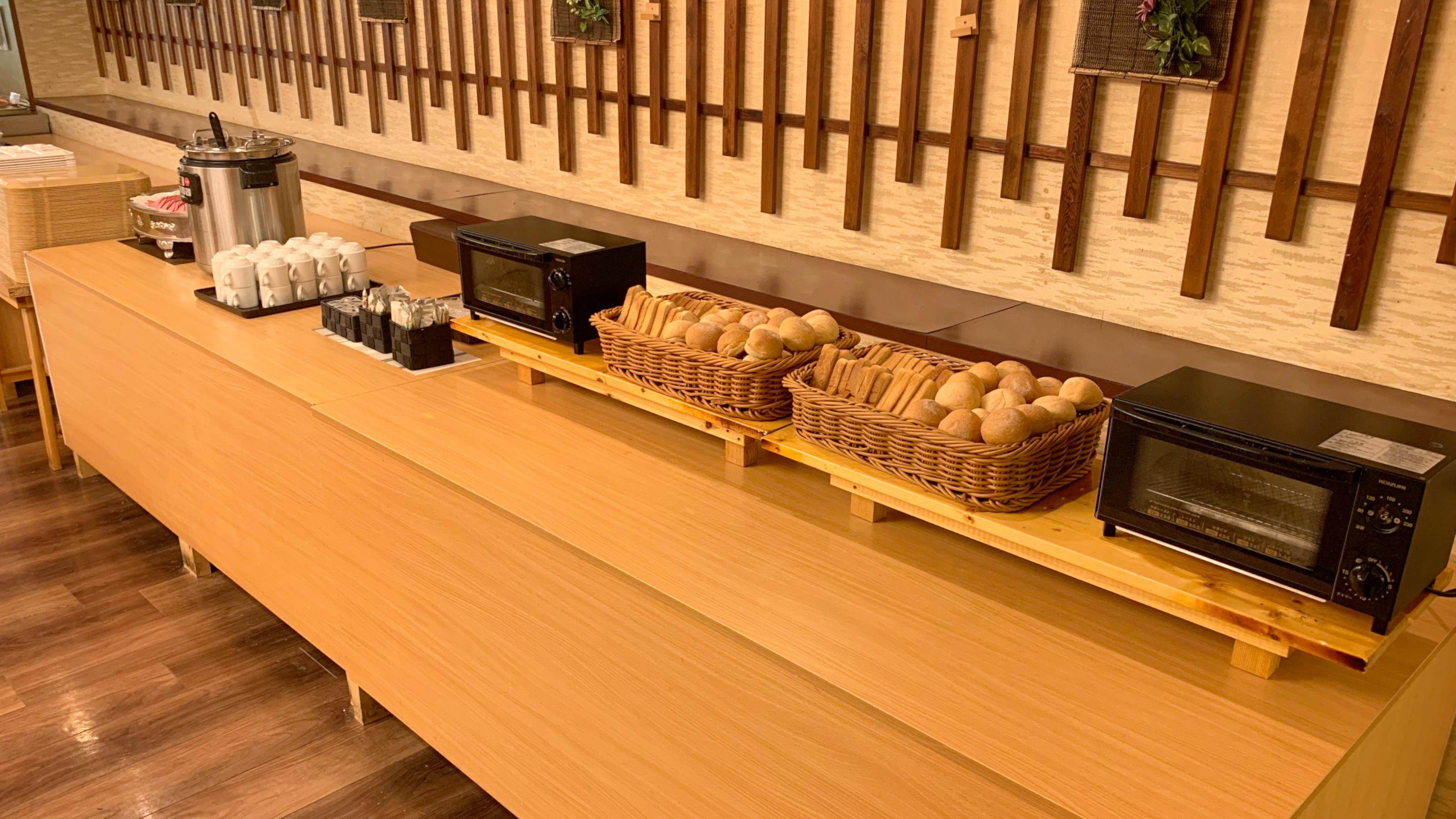 朝食バイキング一例