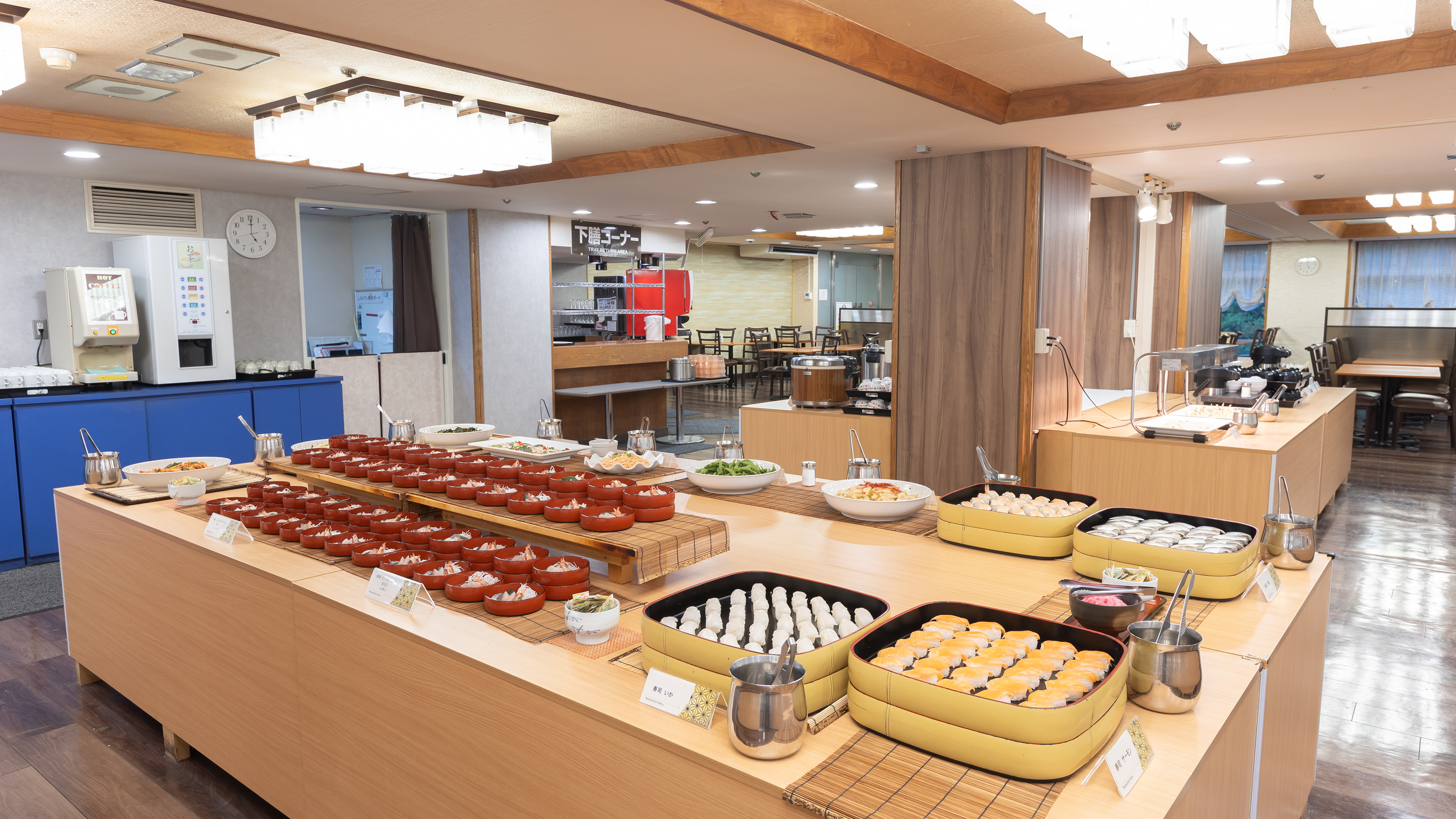 夕食バイキング一例