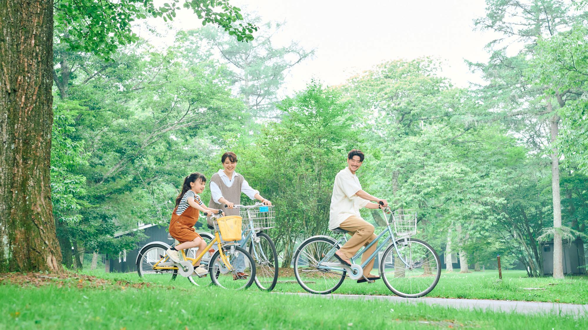 【ホテルエリア】春には桜の見どころスポットをサイクリングで周遊。