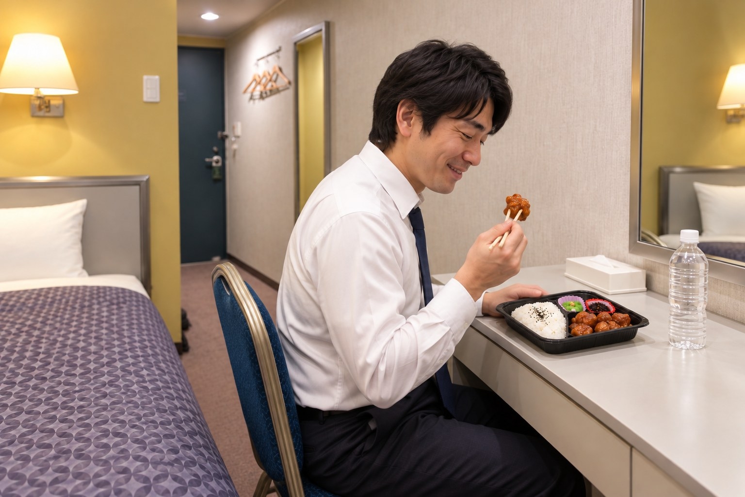 【朝ラク】あたたかいお弁当朝食付き｜ロビーで温めてお部屋でゆったり