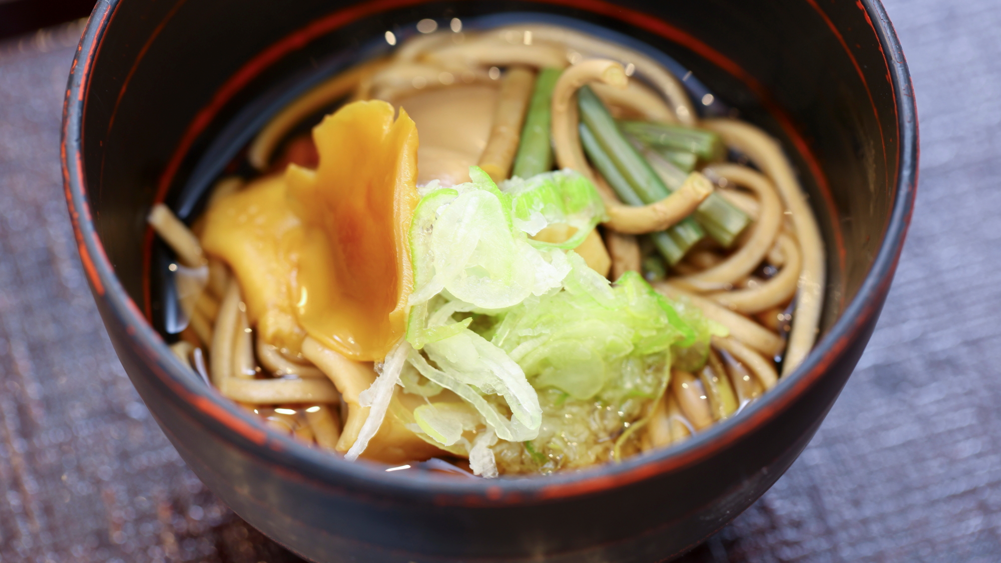 ご当地メニュー『信州そば』