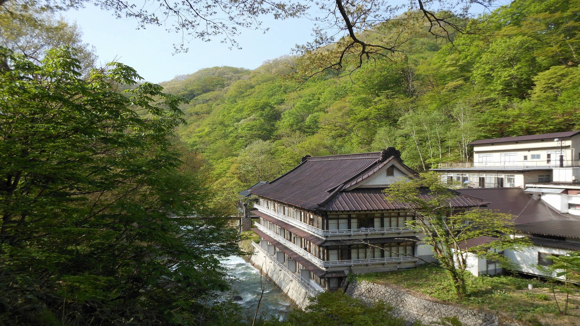 春の宝川