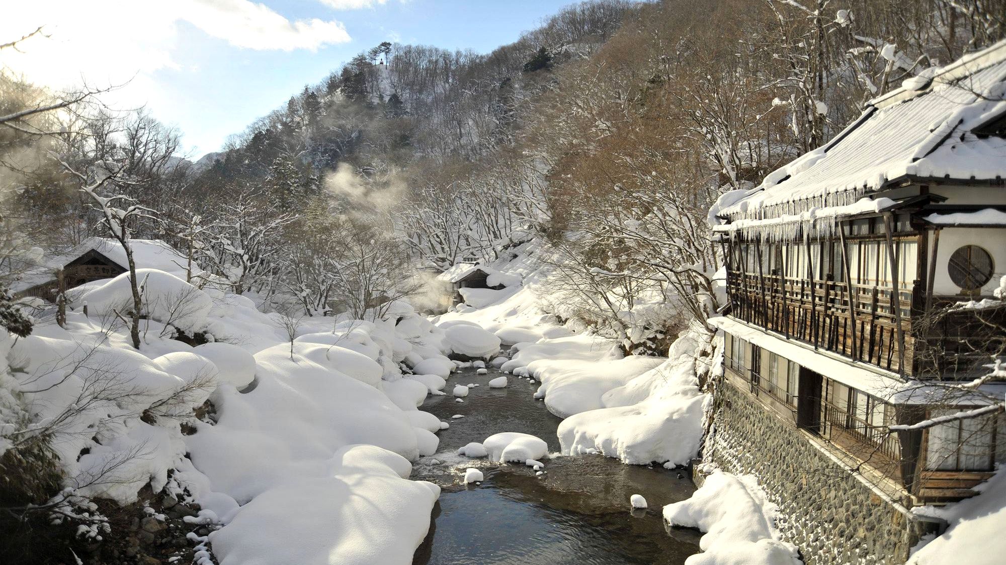 第一別館　冬　雪景色