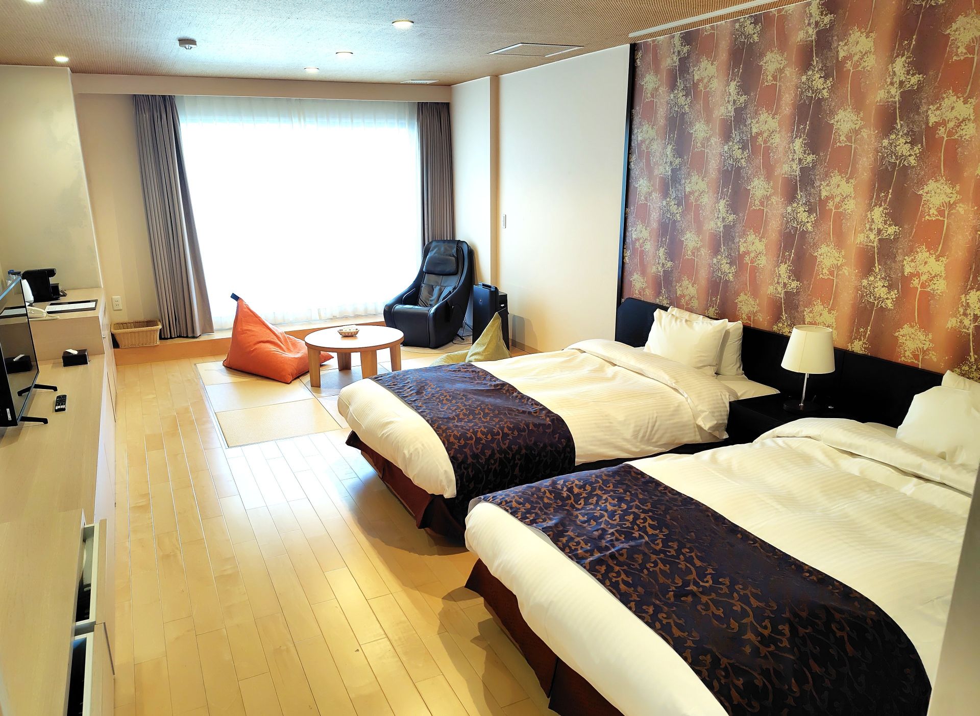 露天風呂付き客室202号室