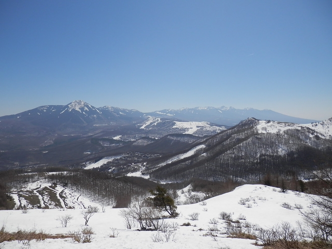 蓼科山（エコーバレースキー場山頂より）