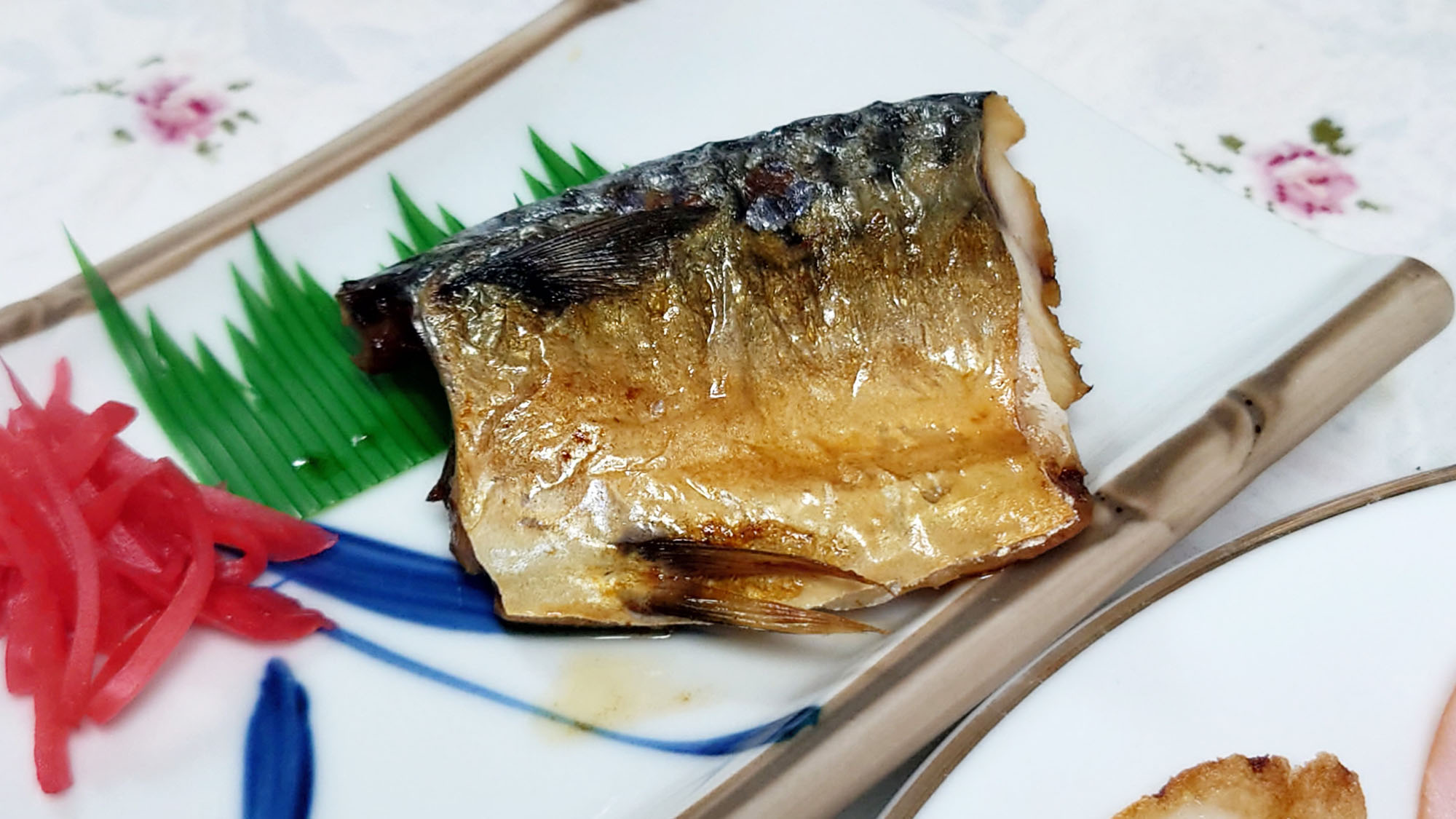 【朝食】焼きサバ