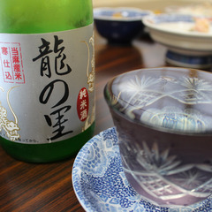*地酒一例/当麻米を使用した日本酒など取り揃えております。